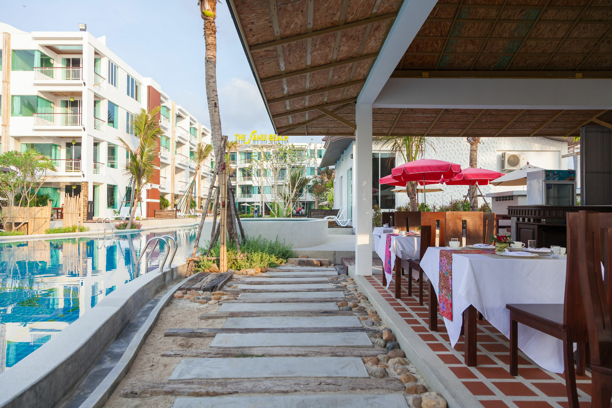 The Samui Beach Resort Самуи Экстерьер фото